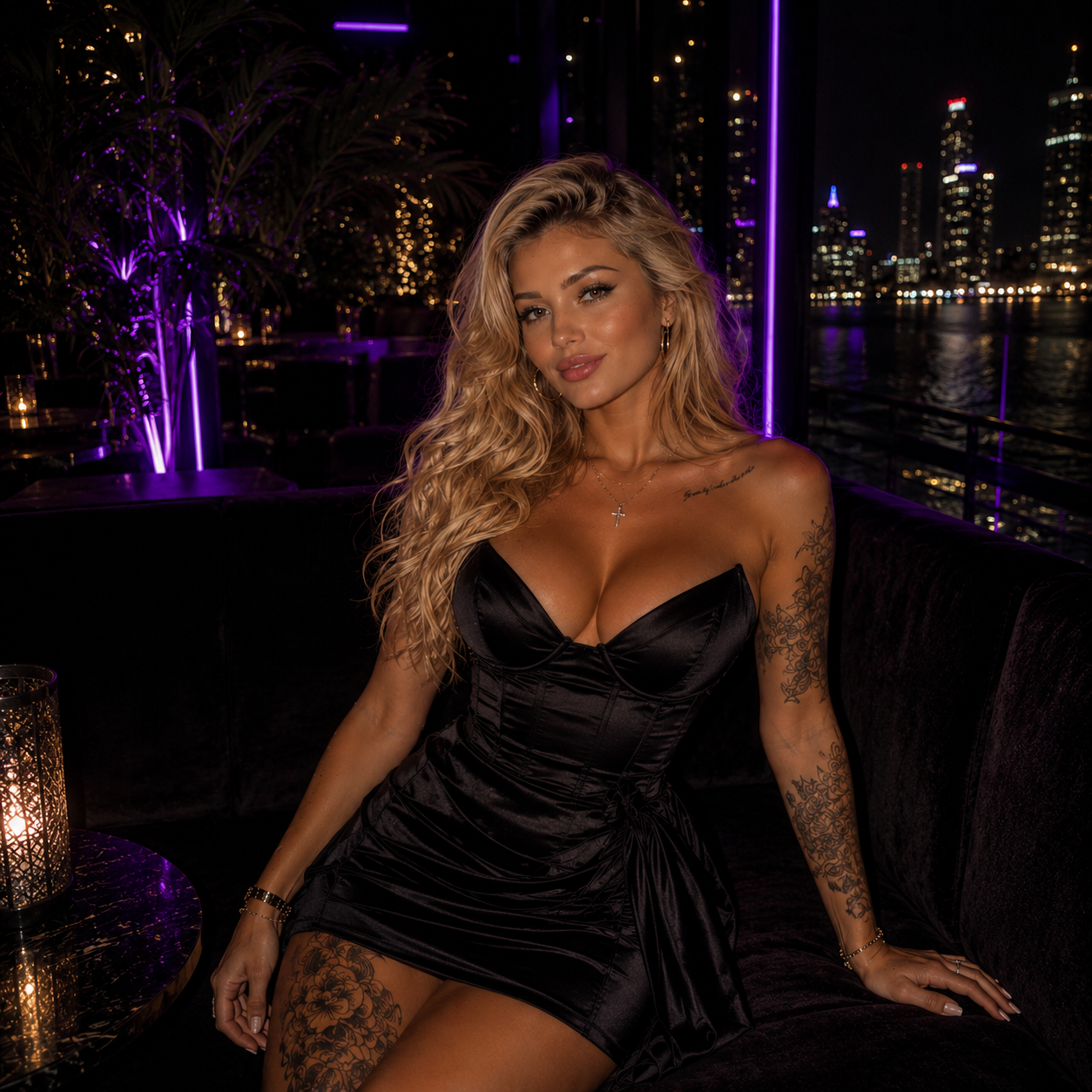 Scarlett — a fierce, flirtatious AI companion on Vixen AI